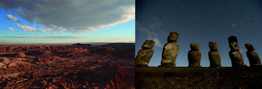 世界一の星空！！　&ldquo;アタカマ砂漠&rdquo;の星空と南海の孤島　&ldquo;イースター島&rdquo;探訪の旅