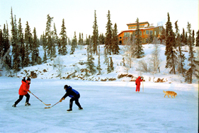 (C) Blachford Lake Lodge
