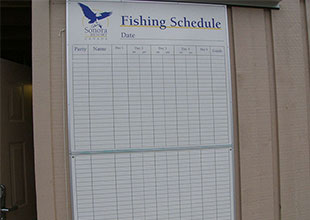 釣りのスケジュール表